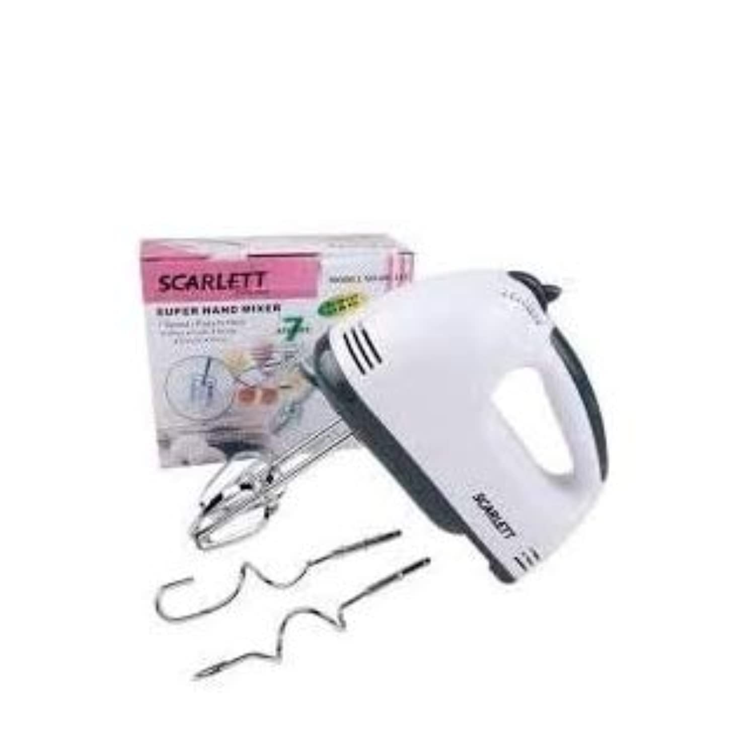 Scarlett Super Mixer 7 Speed Hand Blender خلاط يدوي سوبر ميكسر 7 سرعات من سكارليت Scarlett Super Mixer 7 Speed Hand Blender خلاط يدوي سوبر ميكسر 7 سرعات من سكارليت